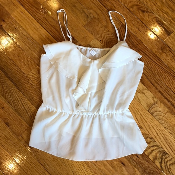 Forever 21 Tops - White Thin Strap Blouse